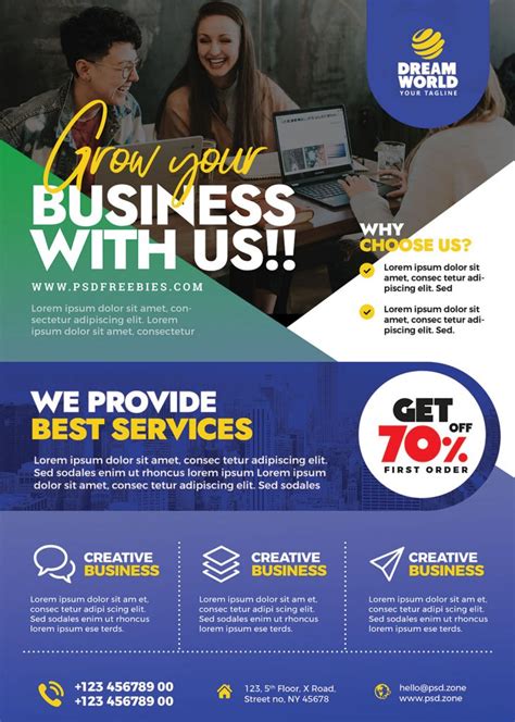promotional poster template|Promotional Poster PSD, High Quality Free PSD Templates for .